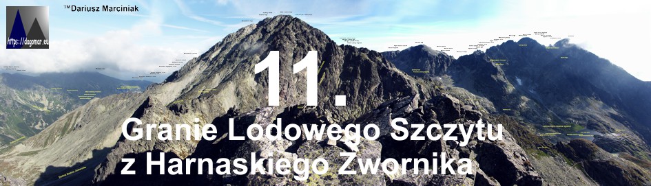 panorama z Małego Lodowego Szczytu